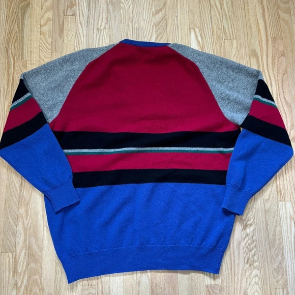 Pringle Sports | Wool V Neck Sweater Pullover Jumper Made in Scotland - Picture 6 of 7